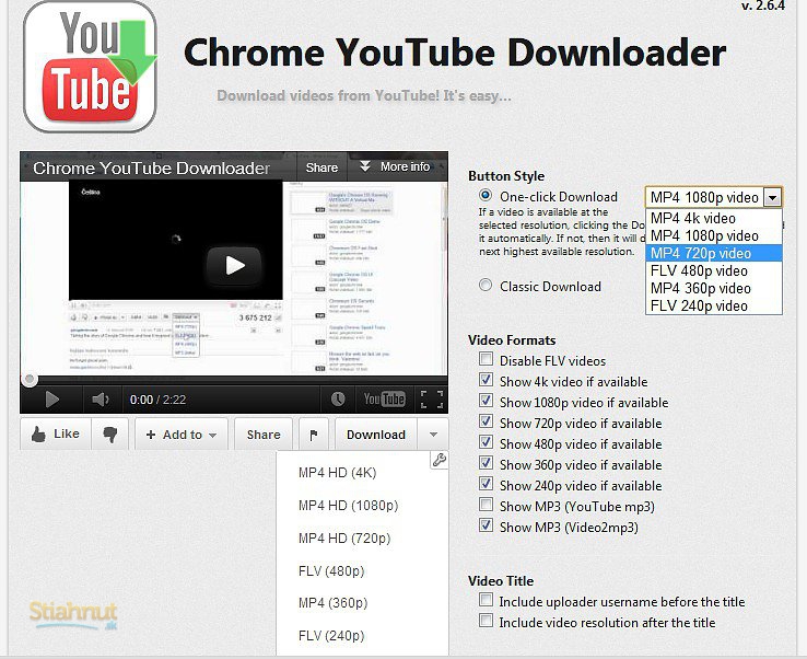 Youtube Mp4 Downloader Chrome
